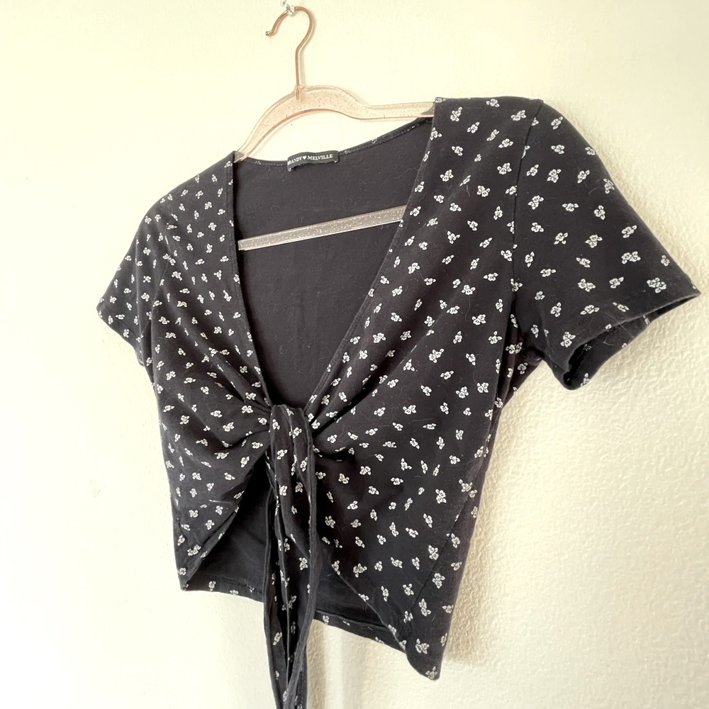 Brandy Melville Tie Shirt